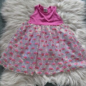 Sweet Wink rainbow sequins dress size 2T